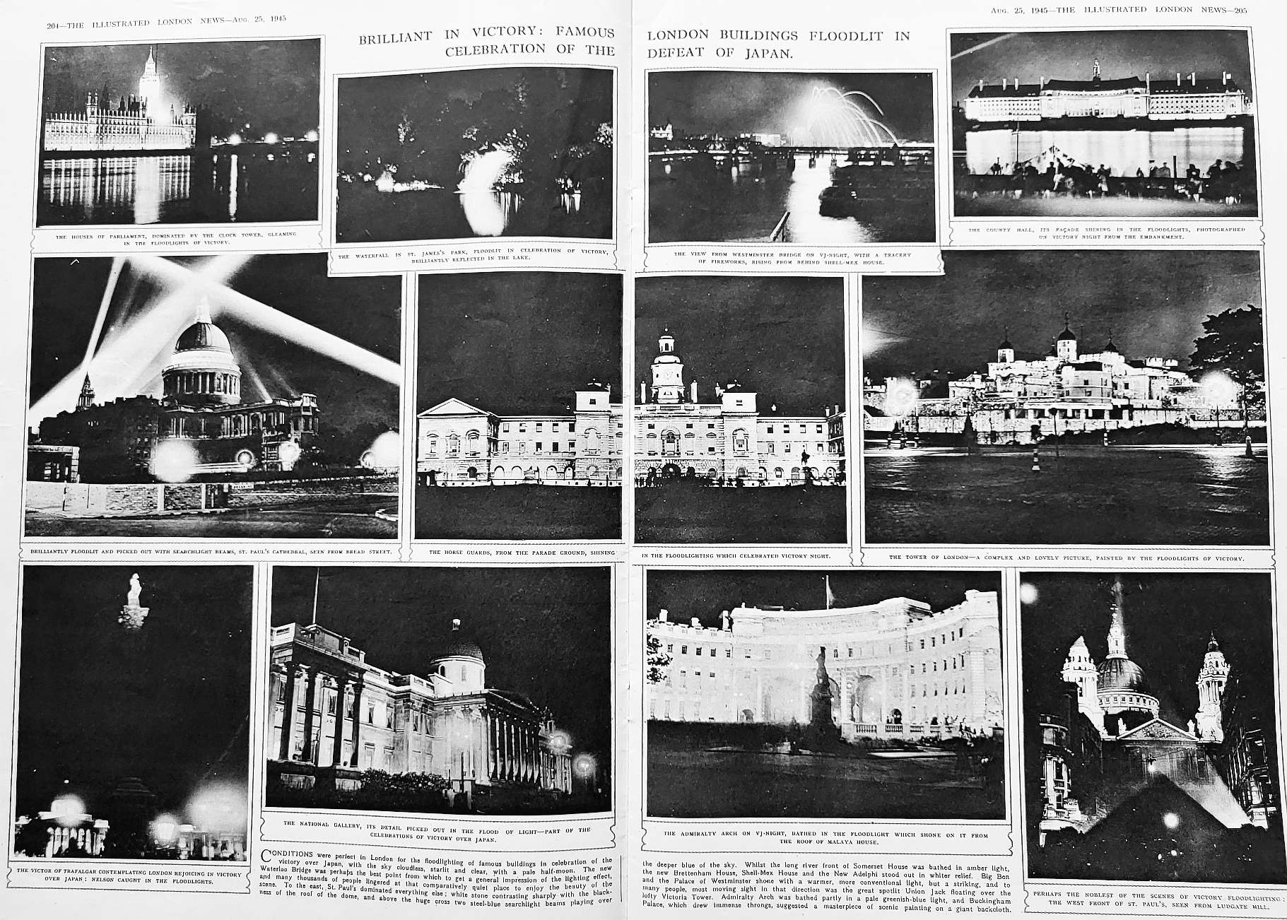 Floodlit London